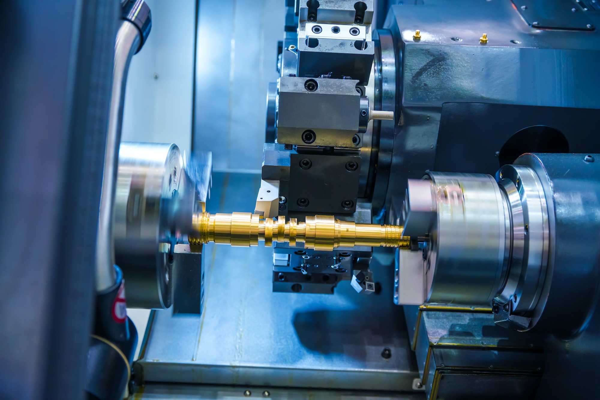 Metalworking CNC milling machine. Metalworking CNC milling machine.